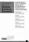 Research paper thumbnail of Elaboration of a basic calorimeter applied in the determination of the enthalpy of chemical reactions