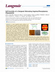 Research paper thumbnail of Self-Assembly of a Designed Alternating Arginine/Phenylalanine Oligopeptide