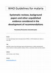 AMSTAR2 review of post-discharge malaria chemoprevention in children admitted with severe anaemia in malaria-endemic settings in Africa: a systematic review and meta-analysis Cover Page