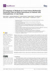 Investigation of Methods to Create Future Multimodal Emotional Data for Robot Interactions in Patients with Schizophrenia: A Case Study Cover Page