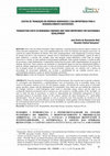 Custos De Transação Em Energias Renováveis e Sua Importância Para O Desenvolvimento Sustentável / Transaction Costs in Renewable Energies and Their Importance for Sustainable Development Cover Page