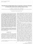 Pseudomonas syringaeStrains ESC-10 and ESC-11 Survive in Wounds on Citrus and Control Green and Blue Molds of Citrus Cover Page