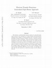 Research paper thumbnail of Electron Transfer Reactions: Generalized Spin-Boson Approach