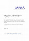 Differentiating Artificial Intelligence Capability Clusters in Australia Cover Page