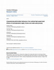 Characterizing deformation behaviour of an oxidized high speed steel: Effects of nanoindentation depth, friction and oxide scale porosity Cover Page