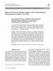 Effect of Precursor Solution Aging on the Thermoelectric Performance of CsSnI 3 Thin Film Cover Page