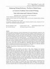 Enhancing Writing Proficiency: The Role of Model Essays as Corrective Feedback Tools in IELTS Writing Task Achievement and Coherence/Cohesion Cover Page