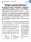 Efficacy and Safety of Ezetimibe Monotherapy in 6-10 Year Old Children with Heterozygous Familial or Non-familial Hypercholesterolemia Cover Page