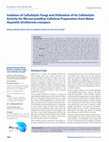 Isolation of Cellulolytic Fungi and Utilization of Its Cellulolytic Activity for Microcrystalline Cellulose Preparation from Water Hyacinth (Eichhornia crassipes) Cover Page