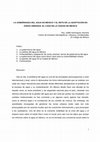 La Gobernanza Del Agua en Mexico y El Reto De La Adaptacion en Zonas Urbanas: El Caso De La Ciudad De Mexico Cover Page