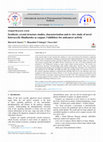 Synthesis, crystal structure studies, characterization and study of novel heterocyclic thiadiazoles as caspase 3 inhibitors for anticancer activity Cover Page