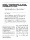 Association of pyrogenic exotoxin genes with pharyngitis and rheumatic fever/rheumatic heart disease among Indian isolates of Streptococcus pyogenes Cover Page