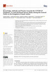 Knowledge, Attitude and Practice towards the COVID-19 Pandemic: A Cross-Sectional Survey Study among the General Public in the Kingdom of Saudi Arabia Cover Page