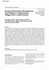 Social and Economic Development and Change in 4 Guatemalan Villages Over a Half Century Cover Page