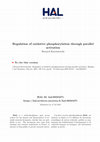 Regulation of oxidative phosphorylation through parallel activation Cover Page