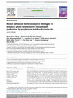 Recent advanced biotechnological strategies to enhance photo-fermentative biohydrogen production by purple non-sulphur bacteria: An overview Cover Page