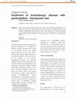 Treatment of Schamberg's disease with pentoxifylline--therapeutic trial Cover Page