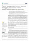 Design and Modeling of Modified Interleaved Phase-Shifted Semi-Bridgeless Boost Converter for EV Battery Charging Applications Cover Page