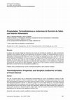 Propiedades Termodinámicas e Isotermas de Sorción de Sales con Interés Alimentario Cover Page