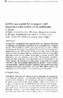 Lattice Gas Model For Transport AndDispersion Phenomena Of Air Pollutants Cover Page