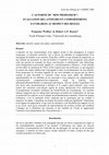 L'autorité du "bon professeur": évaluation des attitudes et comportements favorables au respect des règles Cover Page