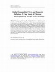 Global Commodity Prices and Domestic Inflation: A Case Study of Pakistan Cover Page