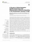 A Decade of Global Navigation Satellite System/Acoustic Measurements of Back-Arc Spreading in the Southwestern Okinawa Trough Cover Page