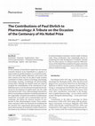 The Contributions of Paul Ehrlich to Pharmacology: A Tribute on the Occasion of the Centenary of His Nobel Prize Cover Page