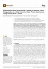 Experimental Study of an Inverter Control for Reactive Power Compensation in a Grid-Connected Solar Photovoltaic System Using Sliding Mode Control Cover Page