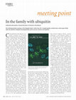 In the family with ubiquitin Cover Page