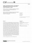 Gender, psychological distress, and subjective well-being two years after the onset of the COVID-19 pandemic in Spain Cover Page