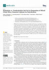 Hydrolytic vs. Nonhydrolytic Sol-Gel in Preparation of Mixed Oxide Silica–Alumina Catalysts for Esterification Cover Page