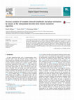 Research paper thumbnail of Accuracy analysis of complex sinusoid amplitude and phase estimation by means of the interpolated discrete-time Fourier transform algorithm