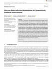 Efficient finite difference formulation of a geometrically nonlinear beam element Cover Page