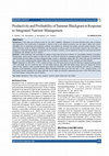 Productivity and Profitability of Summer Blackgram in Response to Integrated Nutrient Management Cover Page