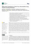 Multi-Label Classification of Chest X-ray Abnormalities Using Transfer Learning Techniques Cover Page