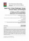 Baby Corn: A New Challenges, Scope, Present Status and Strategies Cover Page