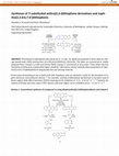 Syntheses of 7-Substituted Anthra[2,3-b]thiophene Derivatives and Naphtho[2,3-b:6,7-b’]dithiophene Cover Page