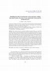 Research paper thumbnail of Modelling the effect of sowing date on the emergence, silking and yield of maize (Zea mays L.) in a moderately warm and dry production area