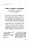 Research paper thumbnail of PROBLEMAS CONCEPTUALES DERIVADOS DE LA FORMULACIÓN CLÁSICA DEL CONDICIONAMIENTO OPERANTE EN TÉRMINOS ESTADÍSTICOS