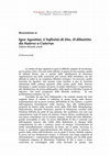 Research paper thumbnail of Recensione di Igor Agostini, "L'infinità di Dio. Il dibattito da Suarez a Caterus", Editori Riuniti University Press 2008