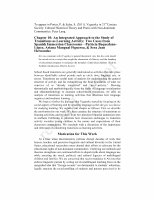 Research paper thumbnail of An Integrated Approach to the Study of Transitions in Learning Activity: Two Cases from Spanish Immersion Classrooms (Baquedano-López, Mangual Figueroa, & Hernandez)