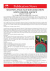 Research paper thumbnail of Second language socialization and learner agency: Adoptive family talk (book announcement)