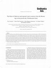 Research paper thumbnail of The Horst of Sabzevar and regional water resources from the Bronze