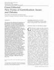 New forms of gentrification: issues and debates Cover Page