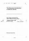 Research paper thumbnail of The discursive construction of national identity