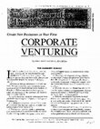 Research paper thumbnail of Corporate venturing: Creating new businesses within the firm