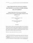 Research paper thumbnail of Caracterización del negocio jurídico electrónico a la luz de la teoría general del acto jurídico