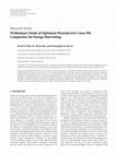 Research paper thumbnail of Preliminary Study of Optimum Piezoelectric Cross-Ply Composites for Energy Harvesting