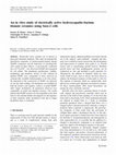 Research paper thumbnail of An in vitro study of electrically active hydroxyapatite-barium titanate ceramics using Saos-2 cells